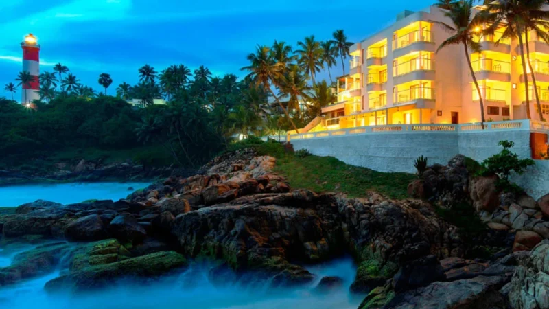 Experience Serene Evenings and Breathtaking Views at a Beachfront Hotel