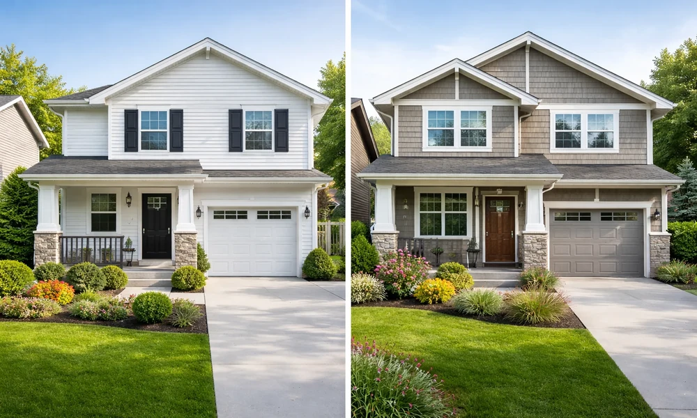 Fiber Cement vs. Vinyl Siding: Which One Pays You Back at Resale?
